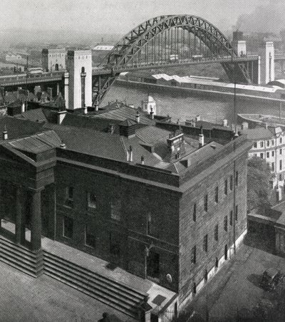 Vue du pont de Tyne, regardant vers Gateshead depuis Newcastle-upon-Tyne - English Photographer
